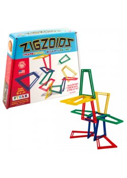 Zigzoids Color - Trapezoidal Sculpture Set